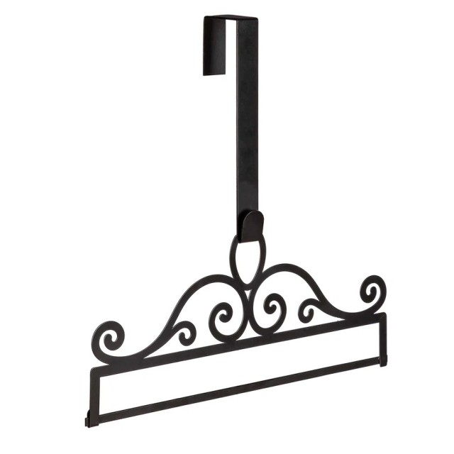 Scroll Garden Flag Over the Door Hanger