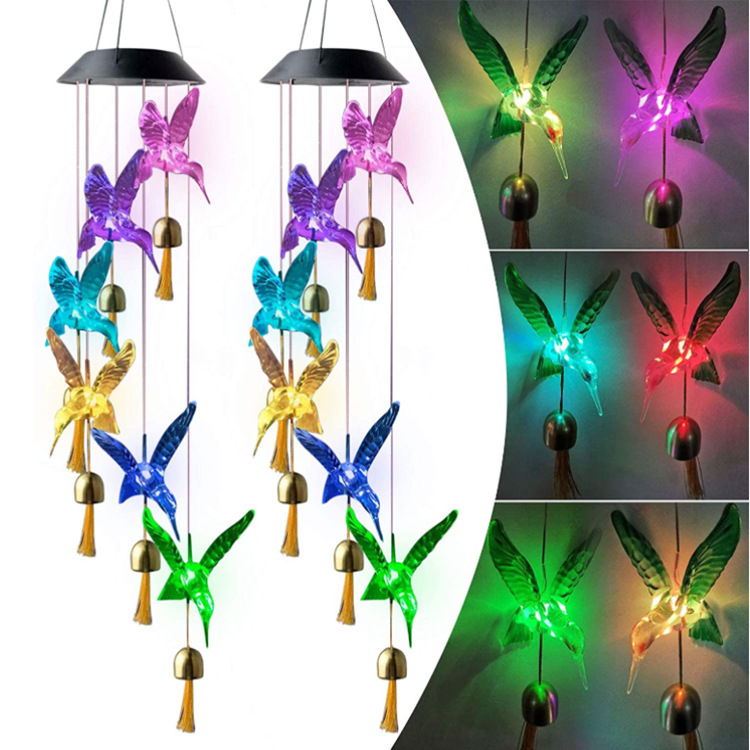 Hummingbird Solar Chime