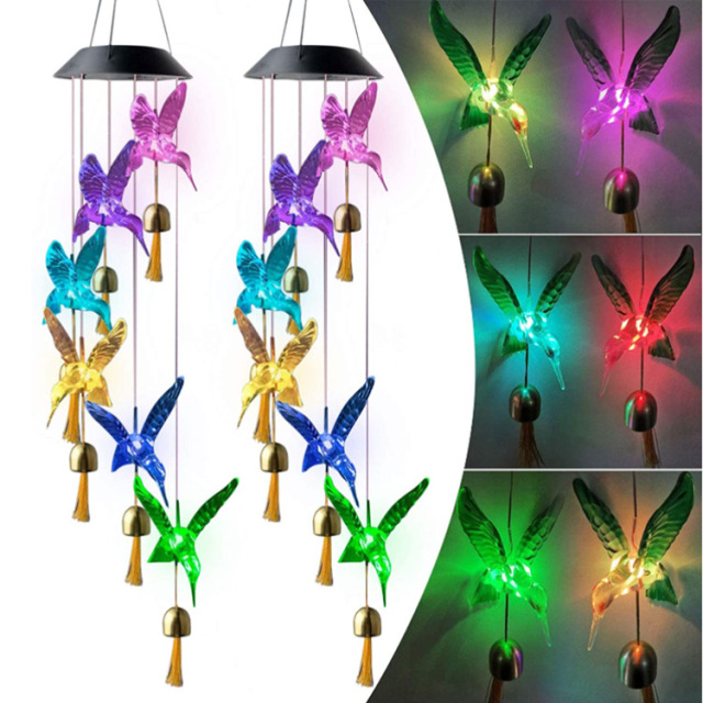 Hummingbird Solar Chime