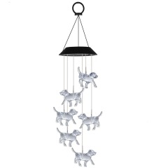 Dog Solar Chime