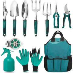 Cyan Planter Accessories Set