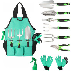 Bright Green Planter Accessories Set