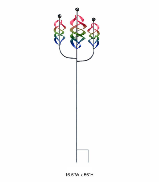 Wind Powered Metal Spinner