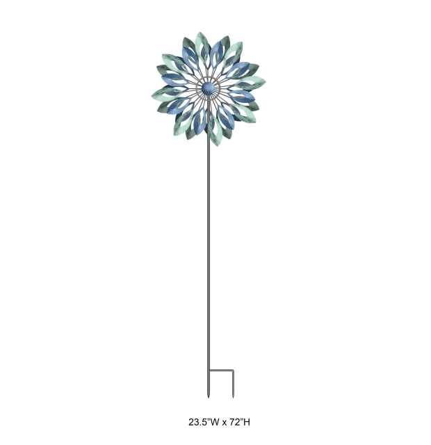 Wholesale Classic Metal Garden Spinner - Outdoor Kinetic Wind Yard Sculpture