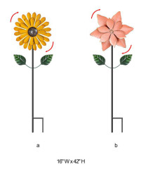 Flower Metal Spinner