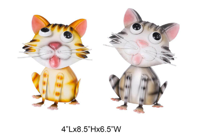 Cat Statue With Light