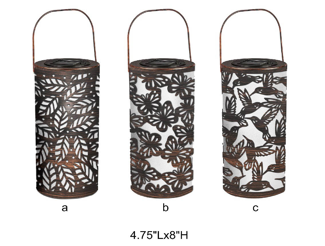 Carved Outdoor Lantern–Decorative Camping Lantern