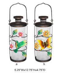 Bird & Butterfly Outdoor Lantern