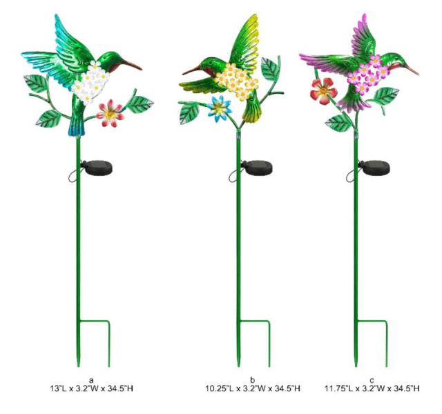 Hummingbird Solar Stake