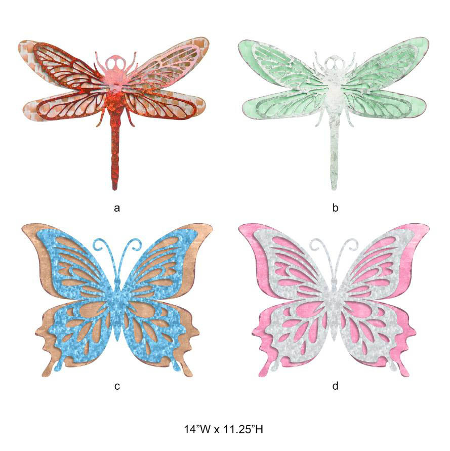 Butterfly/Dragonfly Shaped Wall Art