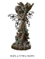 Uncolored Fairy Statue