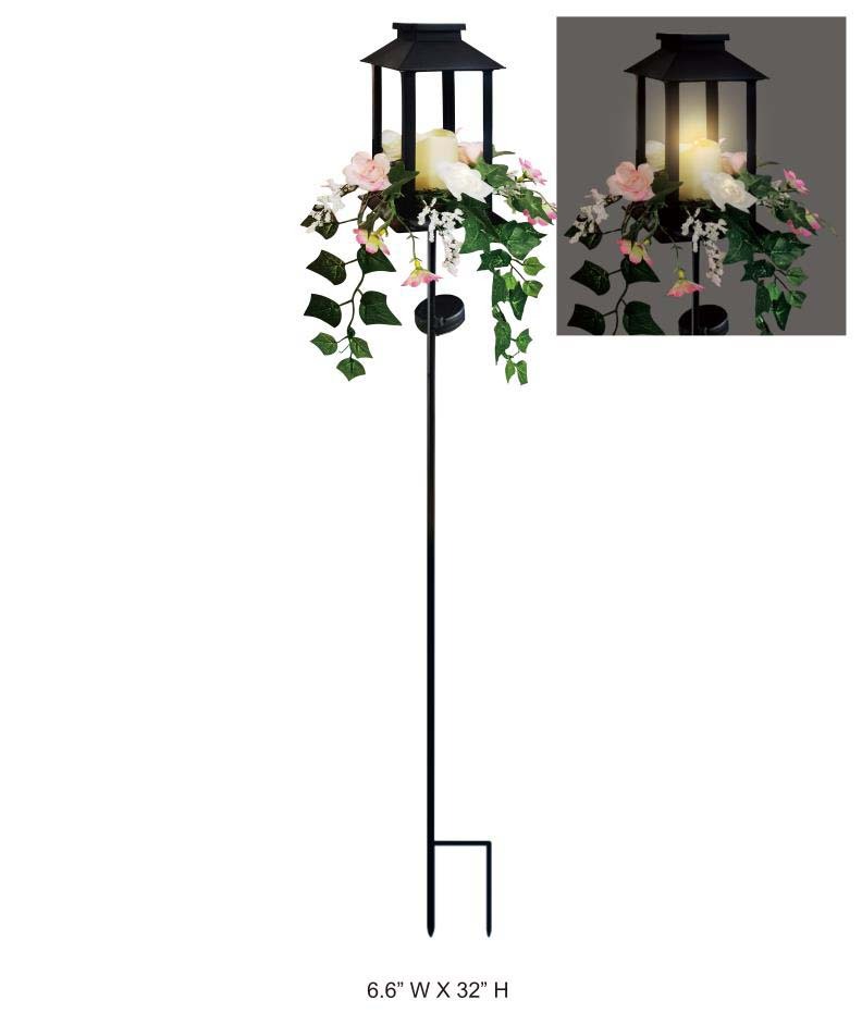 Flower Solar Stake Light – Outdoor Solar Garden Flower Decor