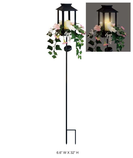 Flower Solar Stake Light – Outdoor Solar Garden Flower Decor