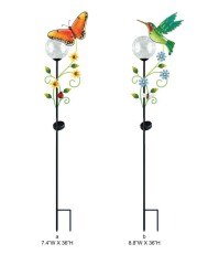 Butterfly & Bird Solar Stake