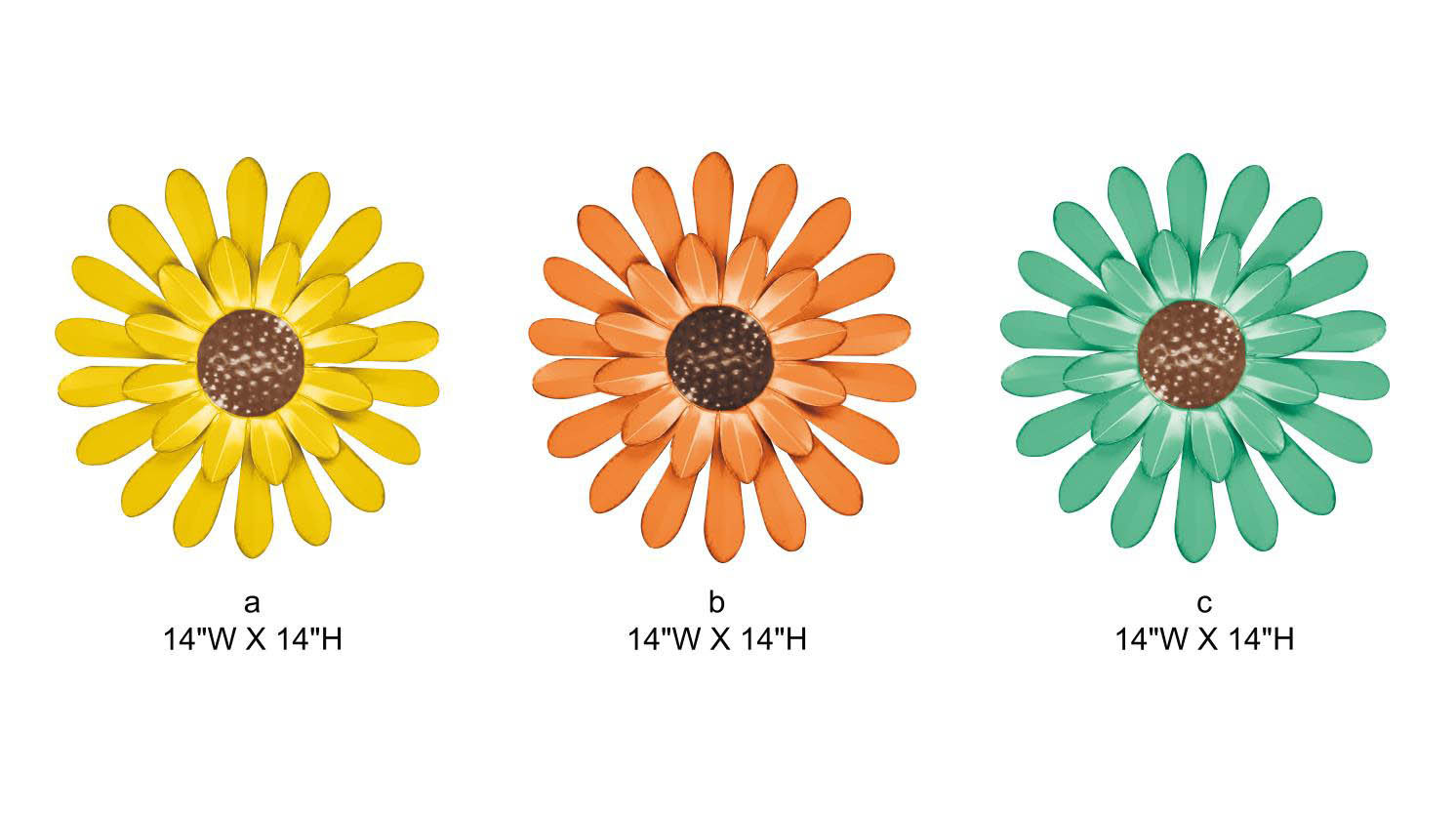 Multi-color Daisy Wall Art