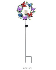 Solar Butterfly Garden Stake