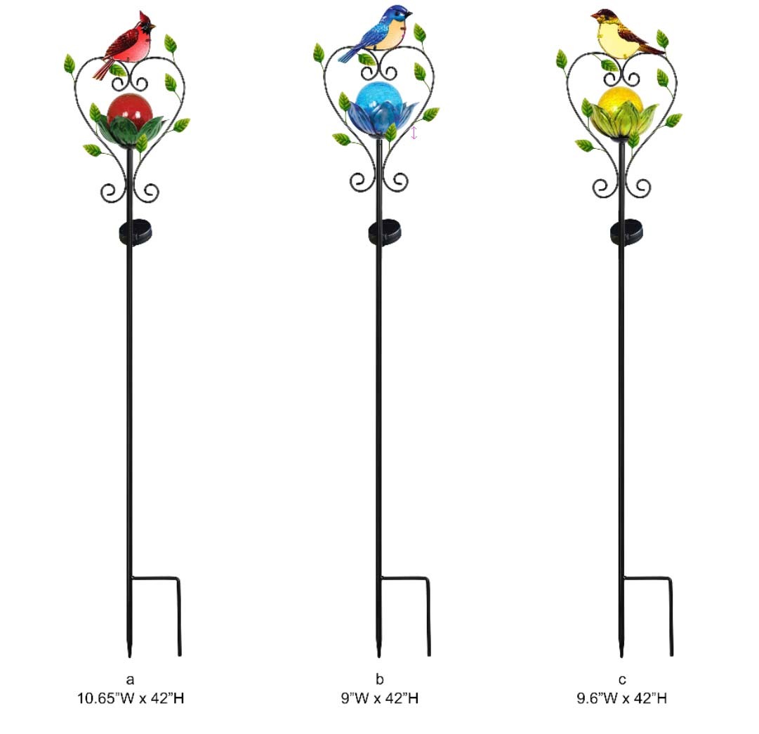 Solar Bird Garden Stake – Solar Garden Stakes Wholesale