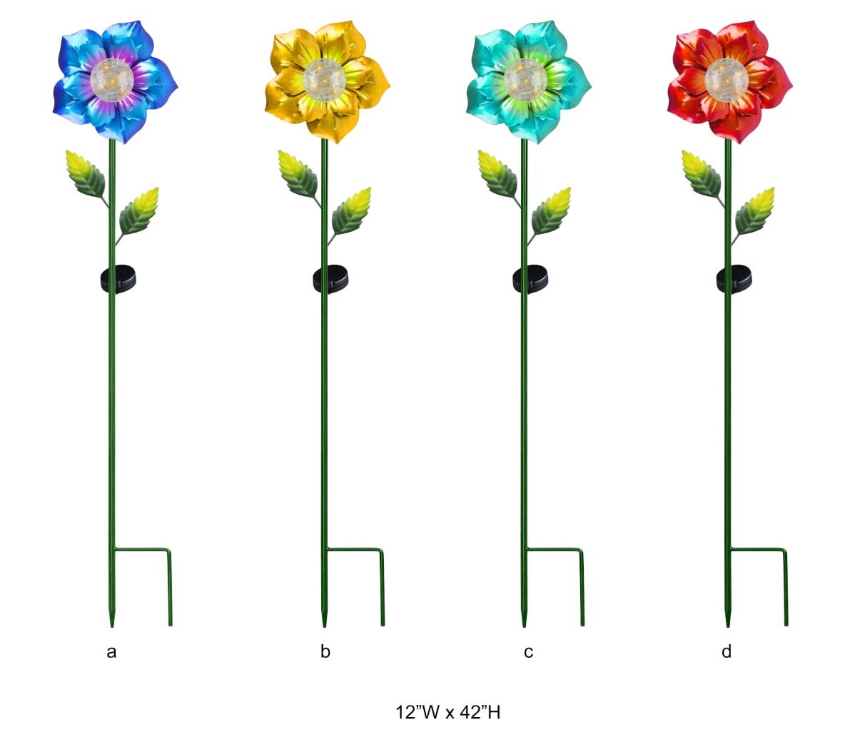 Flower Solar Stake