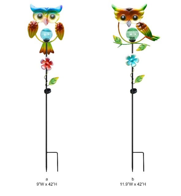 Owl Solar Stake