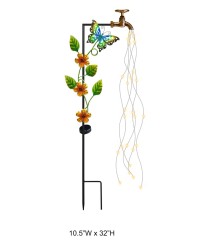 Butterfly Solar Stake