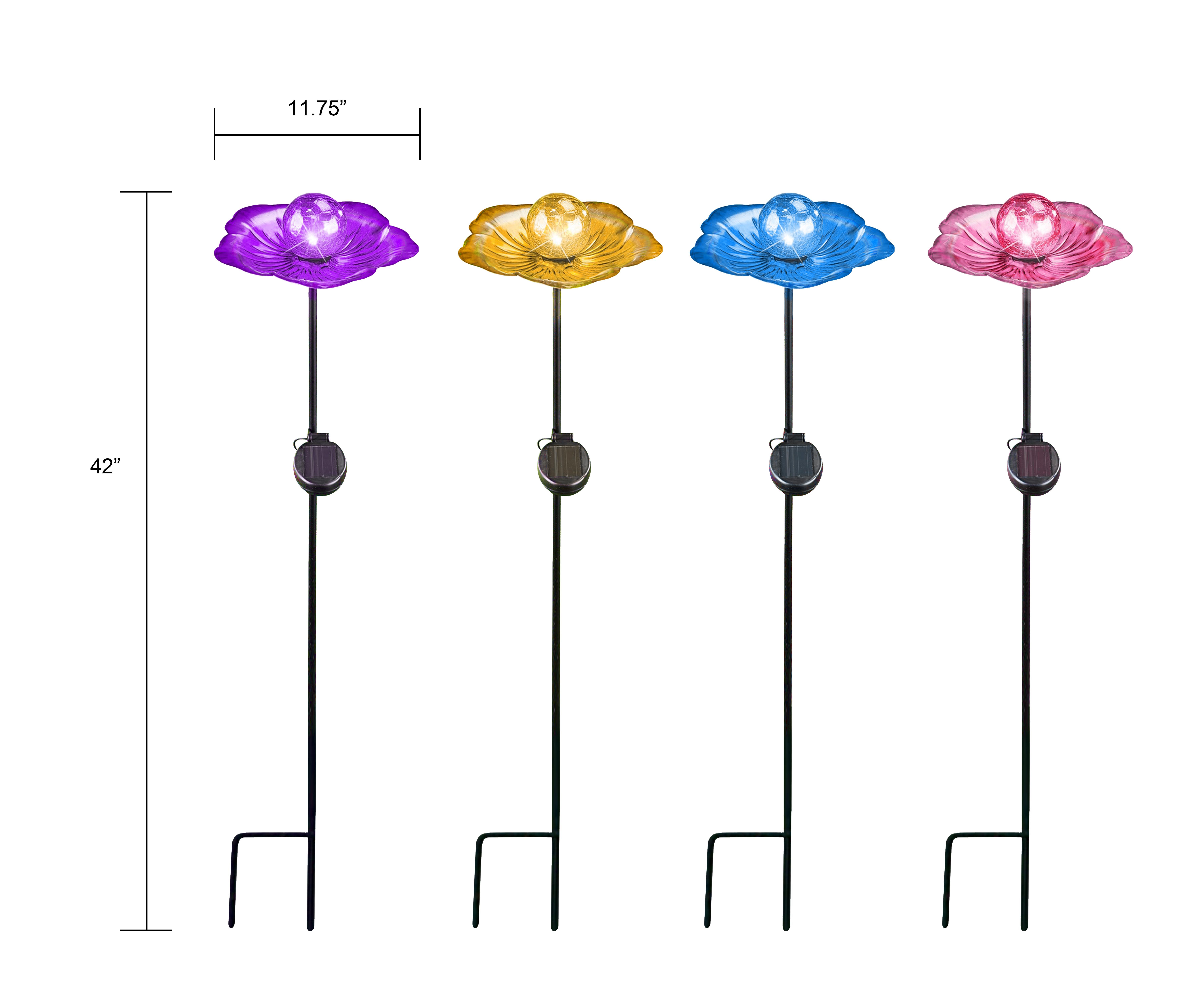 Flower Solar Stake