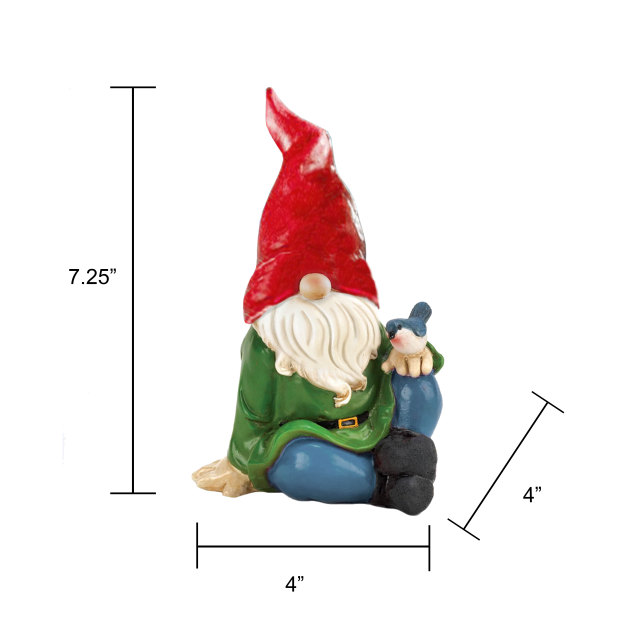 Sitting Gnome Statue