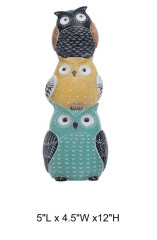 Pyramid Owl Statue