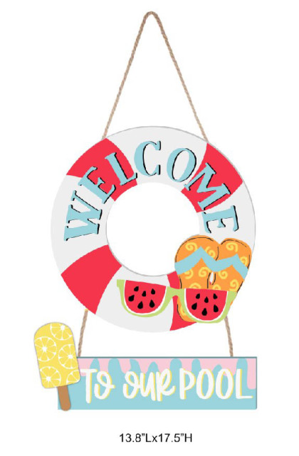 Swimming Laps Wall Art