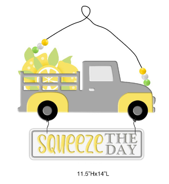 Lemon Truck Wall Art
