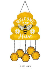 Honey Hive Wall Art Decor