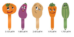 Vegetable Shaped Planter Picks