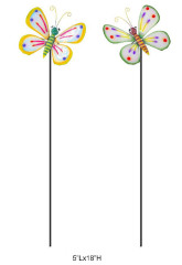 Butterfly Patterned Planter Picks
