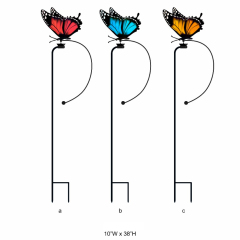 Multi-color Butterfly Garden Stake