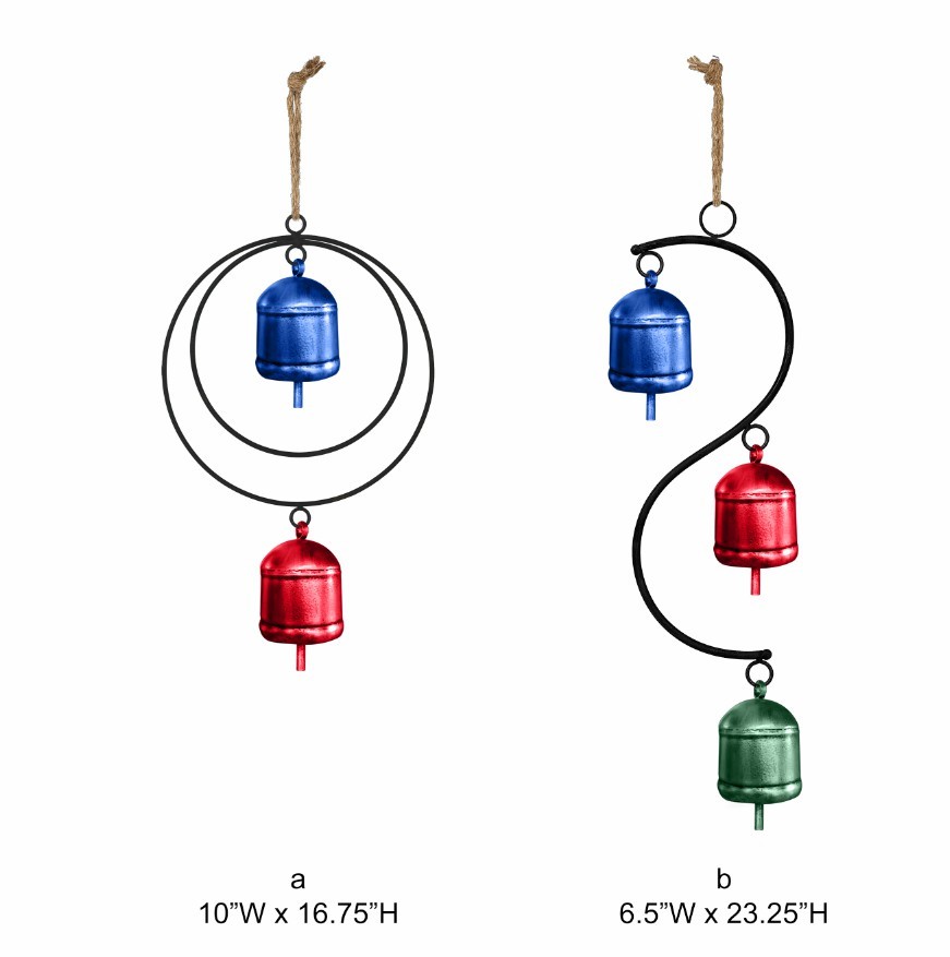 Multi Color Hanging Decor - Decorative Outdoor Garden Hanging Ornament