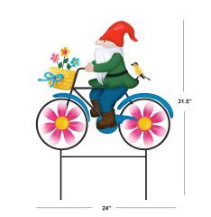 Car Carrying Flowers Garden Stake - Decorative Flower Truck Garden Stake