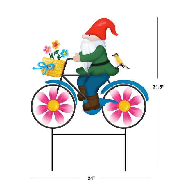 Car Carrying Flowers Garden Stake - Decorative Flower Truck Garden Stake