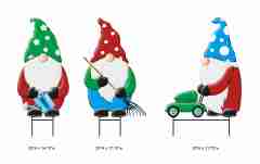 Gardening Gnome Garden Stake - Decorative Outdoor Gnome Yard Stake