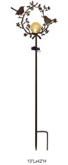 Bird Silhouette Stake with Light