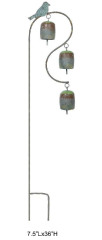 Vintage Bird Bell Stake