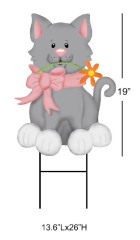 Kitten Flower Stake