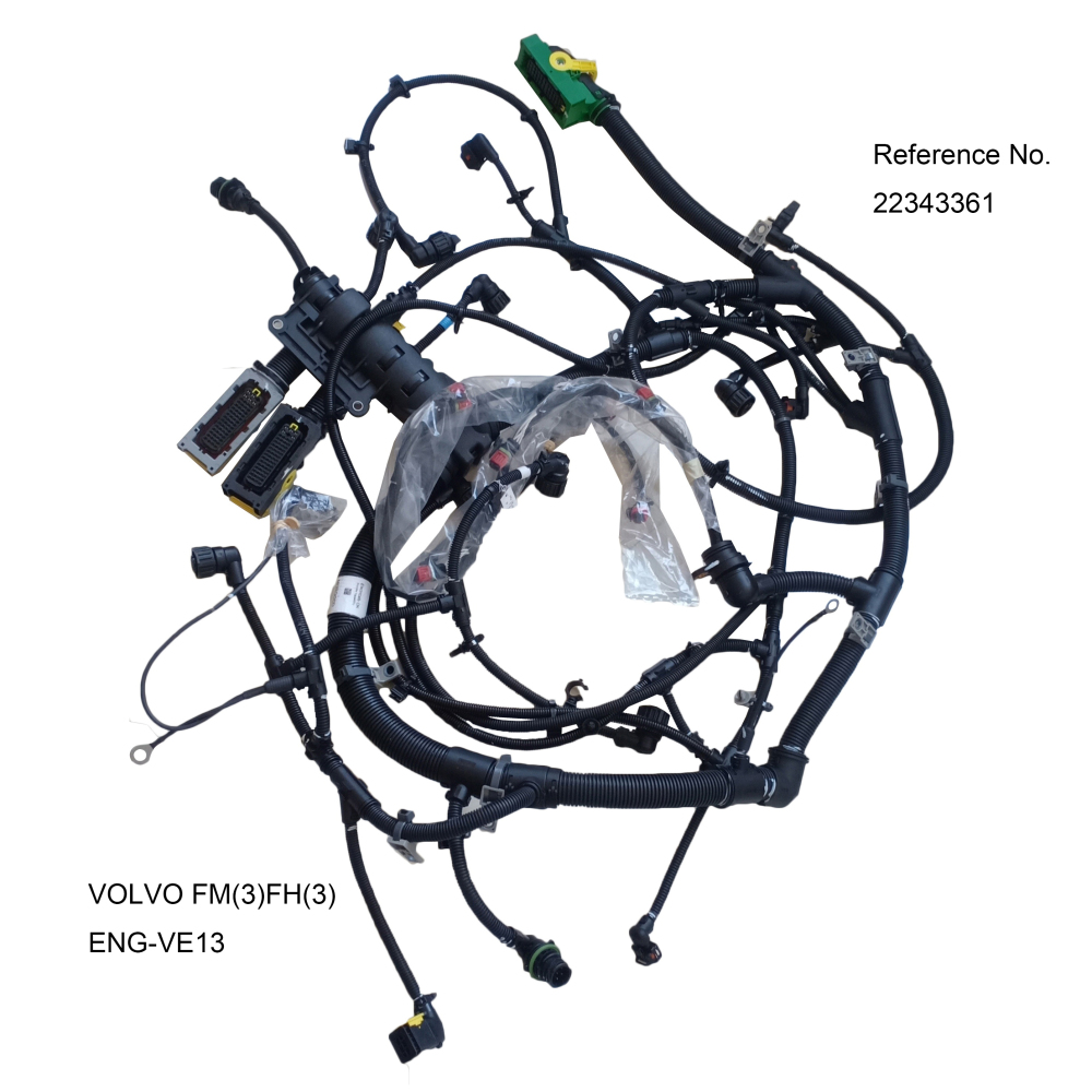 Professional VOLVO Truck Engine Wiring Harness | OEM-Spec Durable Electrical Bundle Fits | FM(4)(2012) FH(4)(2012) T SERIES(2013) C SERIES(2013) K SERIES(2013) | 22343361 22328868 7422343361 7422328868 21886098