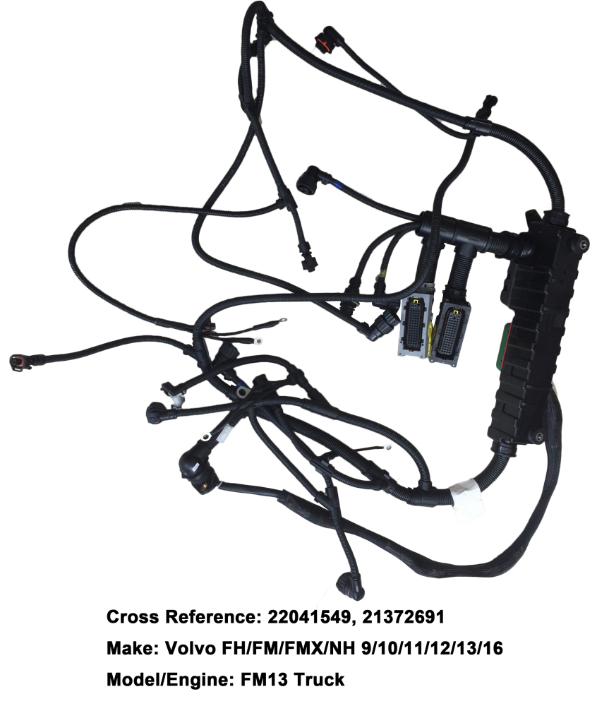Professional VOLVO Truck Engine Wiring Harness | OEM-Spec Durable Electrical Bundle Fits | FM/FH(2005) | 21372691 22041549 21145814
