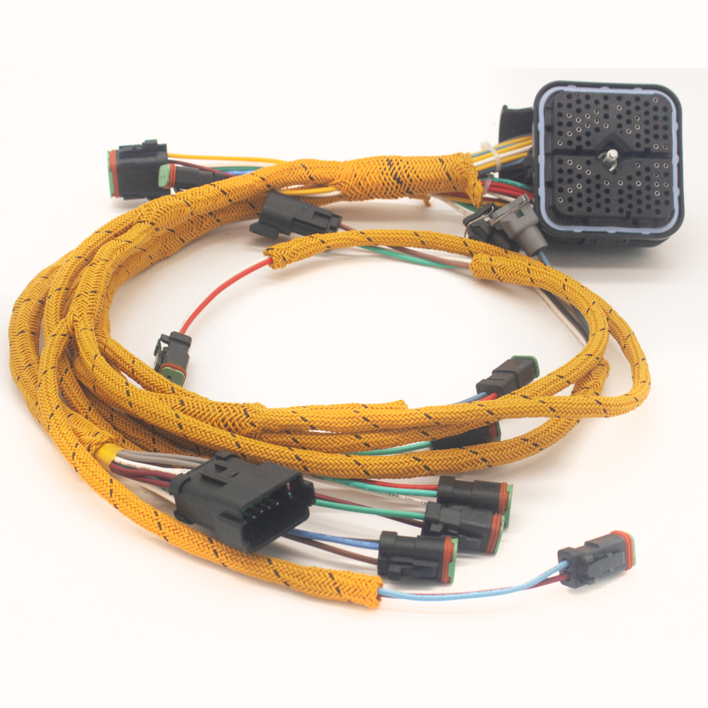 Premium Caterpillar-Compatible Engine Wiring Harness | OEM-Spec Electrical System Bundle | C7 ENGINE OLD MODEL | 198-2713