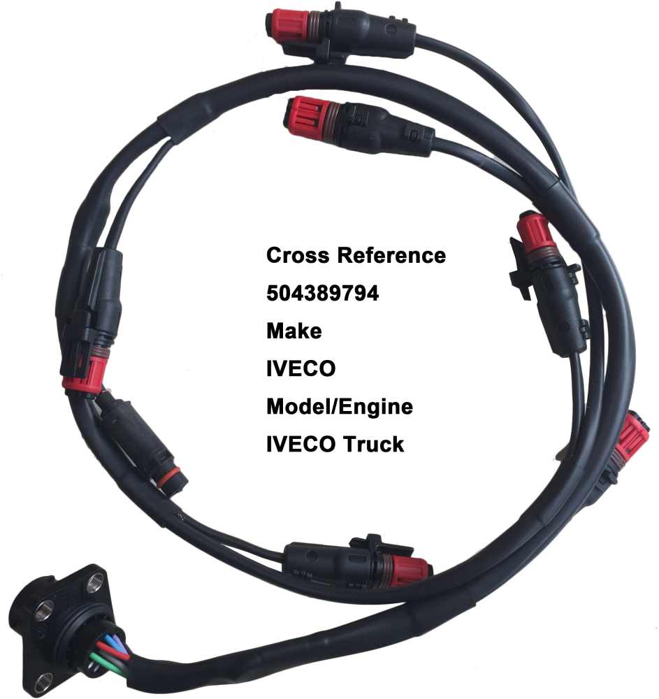 Premium IVECO Truck Wiring Harnesses – OEM-Quality Reliability 504389794 | STRALIS, TRAKKER, POWERSTAR