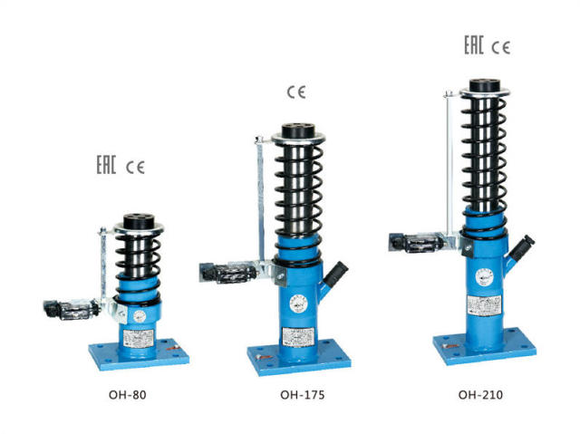 OH-80, OH-175, OH-210 Hydraulic Buffers