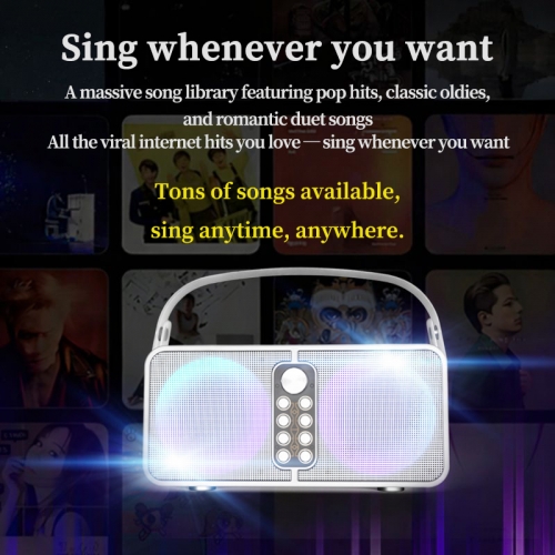 SmallKTV K100 Wireless Bluetooth Karaoke Speaker - Ultimate Karaoke Experience | 2025 New Arrival
