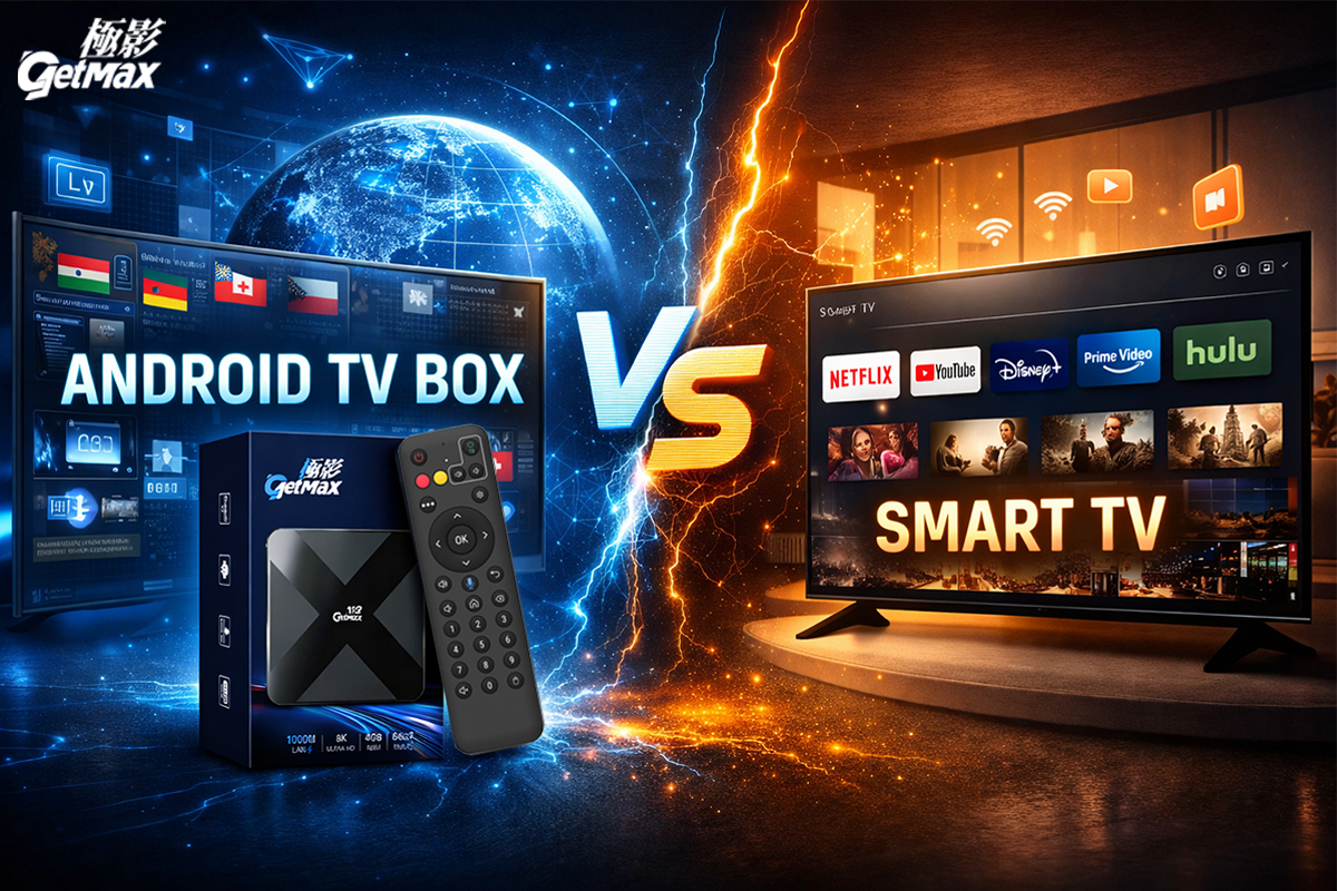 Android TV Box vs Smart TV: Wat is beter voor wereldwijd streamen?