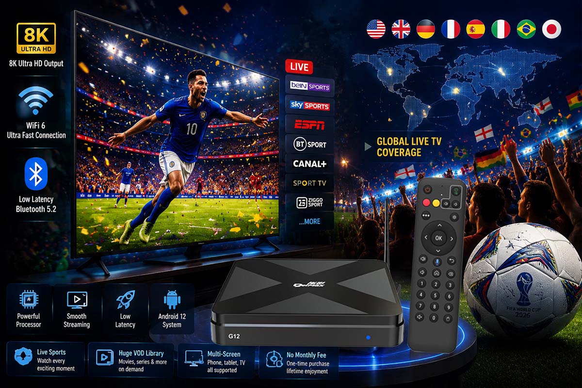 GetMax G12 WK-kijkervaring: Beleef de finale van het FIFA WK 2026 als nooit tevoren.