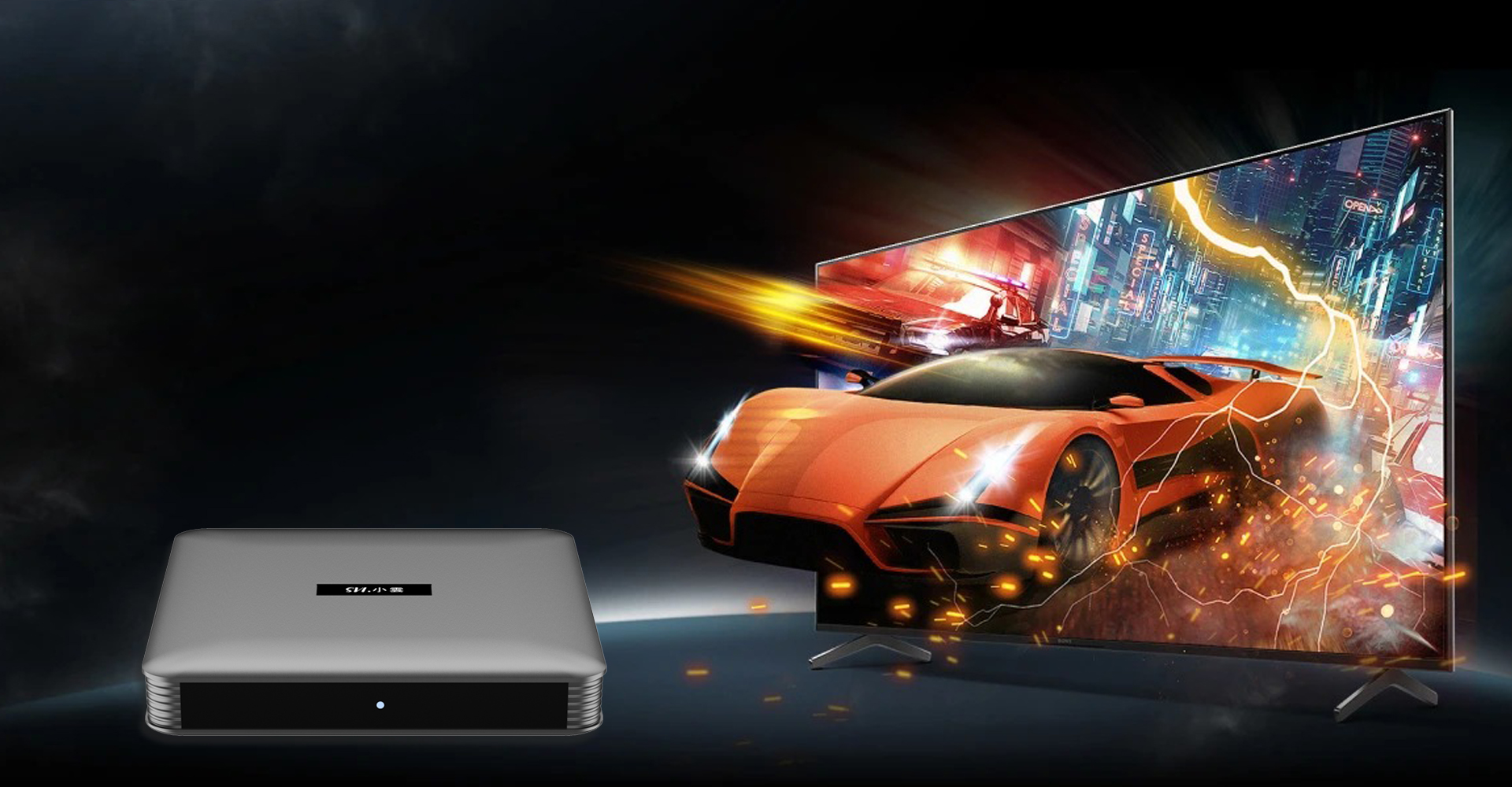 SviCloud 10P+ - ウルトラHD Android TVボックス Android 12

4GB + 64GB | デュアルバンドWiFi | 4K HDR再生