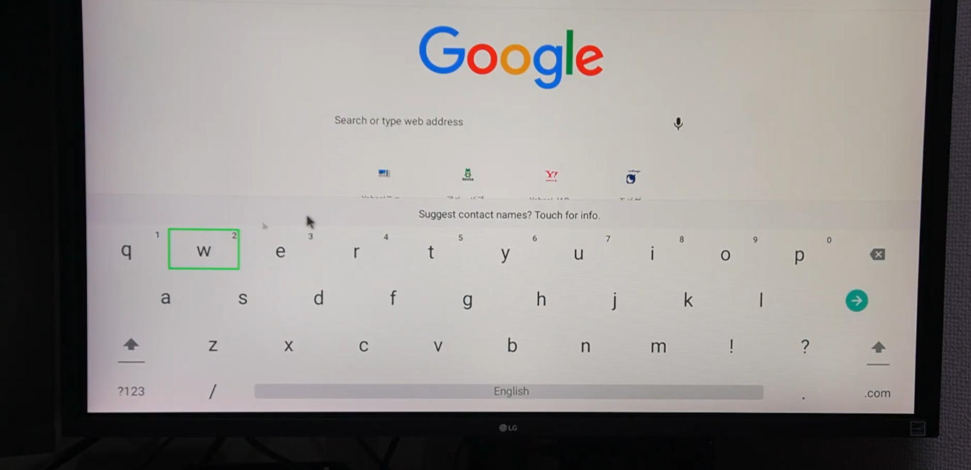 TVボックスのセットアップ